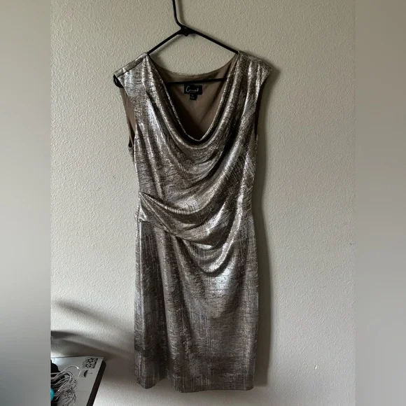 connected apparel silver dress | Dresses | Connected Apparel dry flat Imported Amazon.com: Connected Apparel Women's Cowl